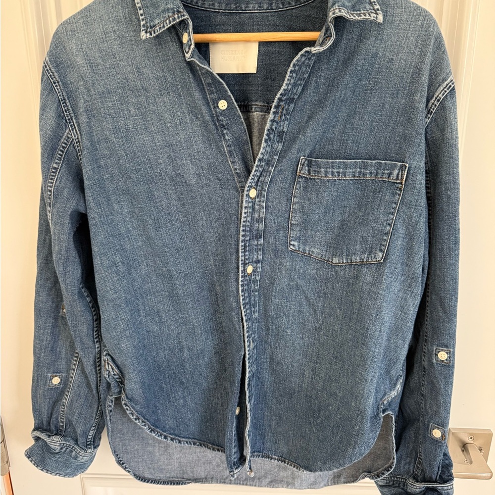 Citizens Of Humanity Indigo Denim Shirt